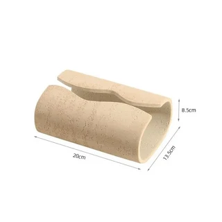 현대 티슈 상자 수지 유럽 동굴 돌 티슈 상자 거실 데스크탑 냅킨 주최자 세공 크리 에이 티브 홈 인테리어, 1개, 01 A