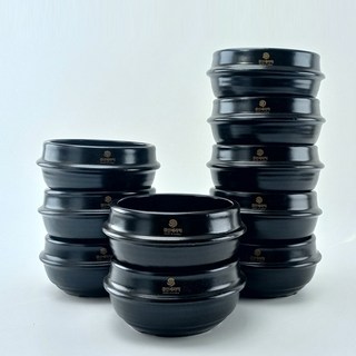 국산 강돌이 뚝배기 10P 1세트 업소용 계란찜 된장찌개 국밥 뚝배기, 10개, 13cm