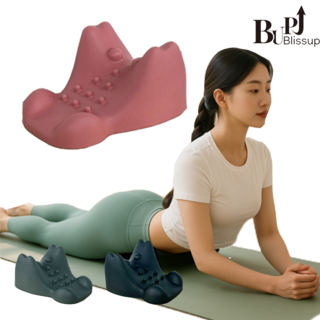 블리스업 장요근 마사지기 스트레칭기, 18.5cmx19.5cmx10cm, 핑크, 1개