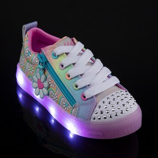 [스케쳐스키즈] LIGHT-UP 트윙클토 셔플브라이트 SK0GLCDX061-GU