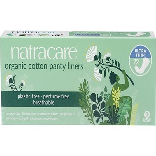 Natracare 유기농 순면 팬티라이너 울트라 씬 22개, 1개, 일반