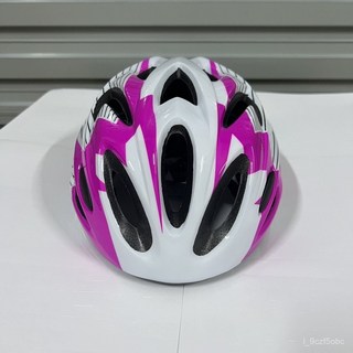 臺灣出貨 戶外運動新款兒童頭盔一體成型男女公路透氣騎行安全帽, 兒童白藍,M52-58, 1個