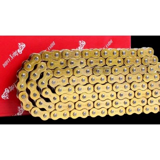 副廠 HV黃金鏈條 入門首選 gogoro 電動車鏈條 黃金鏈條 油封鏈條 鏈條, 1個