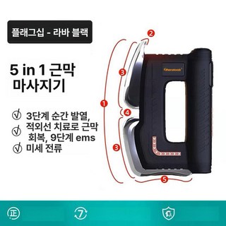 EMS 괄사 진동 리프팅 근육 이완 관리기 케어 얼굴 미세전류, 2세대 B, 기본 모델명/품번