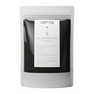 구월의아침 쪄서볶은 검은깨 흑임자가루 검정깨 분말 500g, 1개