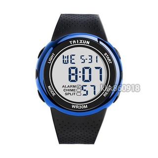 簡約百搭超薄電子錶 學生手錶 青少年跑步運動多功能防水夜光兒童手錶