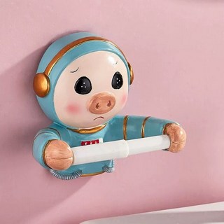 무타공 두루마리 휴지걸이화장실 인테리어 DIY, 1개