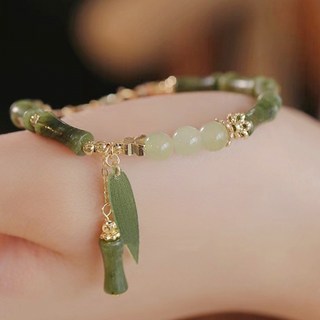 건강을 챙기세요 대나무 옥 팔찌 s888