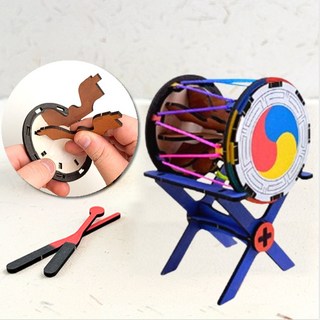 전통기념품 공예diy 전통굿즈 만들기체험, 5세트, 전통장구 만들기