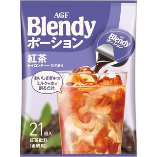 AGF 블렌디 포션 티 홍차 포션 21개 x 2봉 아이스티, AGF 블렌디 포션 21개 아이스티, 2개