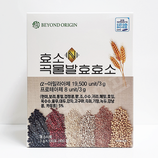 비욘드오리진 효소N 곡물발효효소 3g x 100포, 100개