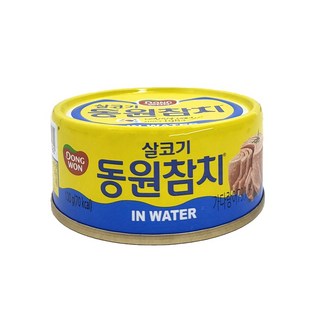 동원 오메가3 동원참치 살코기 인 워터 x 10캔 참치비빕밥 간편 10개입, 100g, 18개