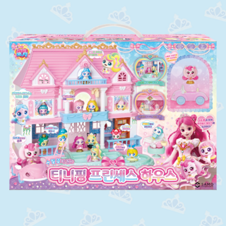 프린세스 티니핑 프린세스카 프린세스 팩트 하우스 스파 헤어샵 택1 시즌6 크리스마스 선물, 1개