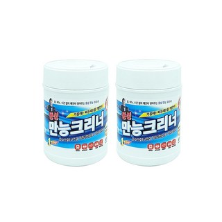 동성만능크리너 통 60매 / 베이킹소다 구연산 함유 찌든때 세정티슈, 2개