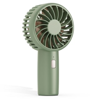 5세컨즈 휴대용 미니 무선 핸디 냉각 선풍기, 무선 핸디 냉각 선풍기 R14, 파인니들그린