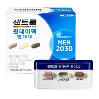 센트룸 원데이팩 맨 2030 30개입 1개