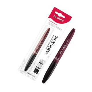 모나미 붓 펜드로잉, 블랙, 1개