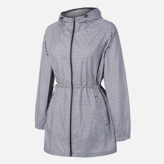 [투엘라] 여성 후드 바람막이_롱 자켓 방풍 스윗데이