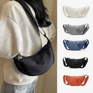 후암마켓 여성 반달 가벼운 미니 바디 크로스백