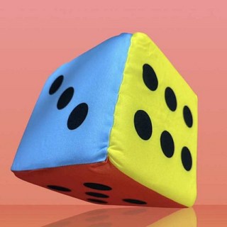 布骰子 吹牛骰盅遊戲 - 骰子樂 (隔天到貨), 1個, 大尺寸 20x20cm