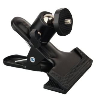 홈캠거치대 집게형 거치대 홈카메라 브라켓, 1개, CMB200/블랙