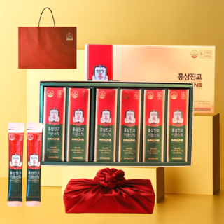 정관장 홍삼정 에브리타임 홍삼진고 면역 스틱 30포 +쇼핑백 설 명절 부모님 면역력 건강선물, 2세트, 300g
