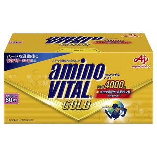 AJINOMOTO 味之素 aminoVITAL Amino Vital Gold胺基酸補充粉 4000mg, 60條, 1盒