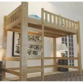 유아 벙커 침대 2층형 수납 안전 설계 튼튼한 키즈 가구 프레임 원목 낮은, 원목(바니쉬)