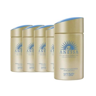 아넷사 퍼펙트 UV 선스크린 스킨케어 밀크 60ml 5개