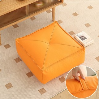 Arsjuo 휴대용 두꺼운 바닥 방석 초경량 가죽 스툴 키높이 좌식 의자