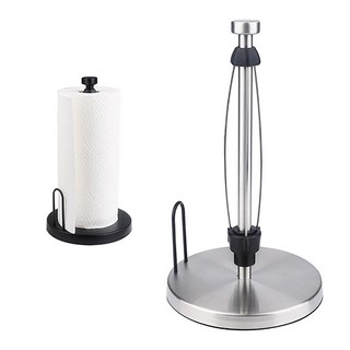 칼달비츠 스텐 키친타올걸이 꽂이 키친타올 홀더 거치대 스탠드, 실버, 1개