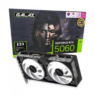 갤럭시 GALAZ 지포스 RTX 5060 BLACK OC V2 D7 8GB 그래픽카드 VGA, 단일모델