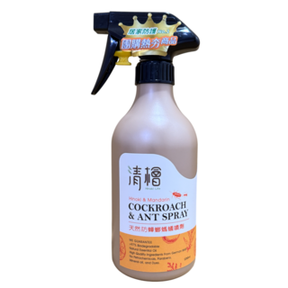 清檜天然防蟑螂螞蟻噴劑 Hinoki Life 環境防蟲, 1個, 500ml