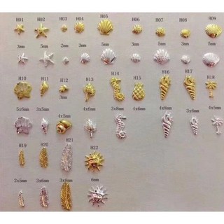 愛美佳 日式海洋風鉚釘飾品 100pcs 0006, 1個, 14.金