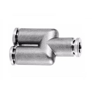 升加自控 304不鏽鋼 Y型快速接頭 耐高溫 耐高壓 耐酸鹼 SPY系列, 1個, SPY8