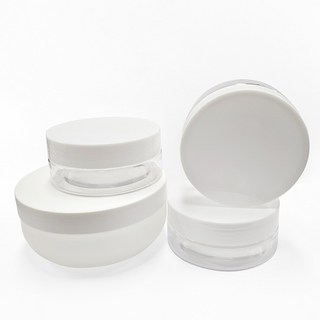 토너패드케이스 소분 여행용 화장솜 면봉케이스 핸디 패드 케이스, 6개, 반투명200g