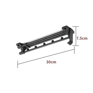 伸縮衣桿 伸縮衣杆 伸縮吊衣桿 附螺絲 吊衣桿 衣架 衣桿 伸縮衣架 吊衣架 試衣架 拉桿 吊掛衣架 櫥櫃五金, 300mm