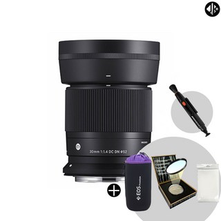 시그마 C 30mm F1.4 DC DN 캐논 RF용 + MECO MC필터/렌즈 클리닝펜/방수파우치/포켓융 _WJK