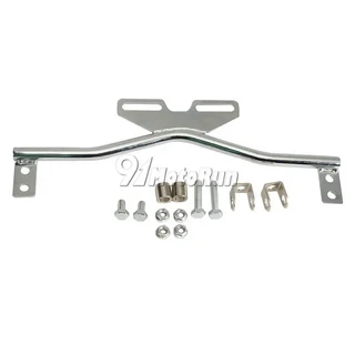 쿠쿠스토어 크롬 오토바이 운전 통과 스포트 라이트 바 스즈키 대로 C50 가와사키 발칸 VN 800, 01 은, 1개