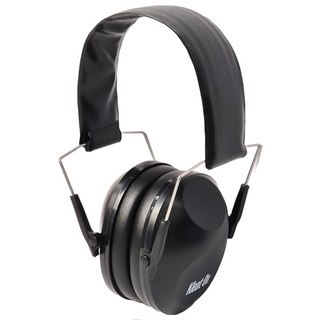 클릿온 소음차단 헤드셋 귀마개 NRR 방음 청력보호, 블랙, 1개