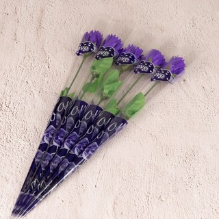 할메이드 어버이날 스승의날 꽃바구니 도매 꽃다발 재료 HS02 비누꽃 카네이션 10P, 10개, HS02 비누꽃 카네이션 10P 퍼플