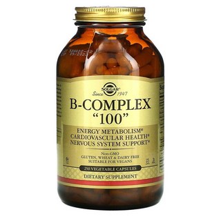 솔가 비타민 B 콤플렉스 컴플랙스 100 250 캡슐, 100정, 1개