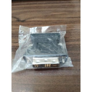 DVI轉VGA轉接頭，電腦螢幕投影機轉接器，高清影像傳輸，即插即用, 1個