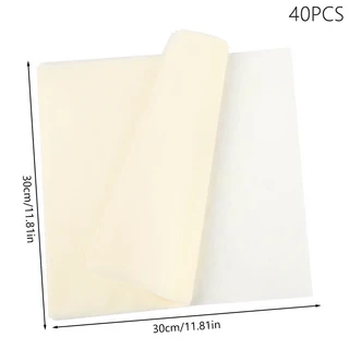 40Pcs 30*30CM 티슈 페이퍼 꽃 선물 포장 공예 종이 Scrapbooking 웨딩 생일, 03 B04