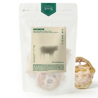 도그말리온 국내산 강아지 수제간식 대용량 6종, 1개, 300g, 한우 우족 슬라이스