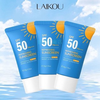 Laikou 清爽防曬乳液 SPF 50 PA 50g*3入組, 1個
