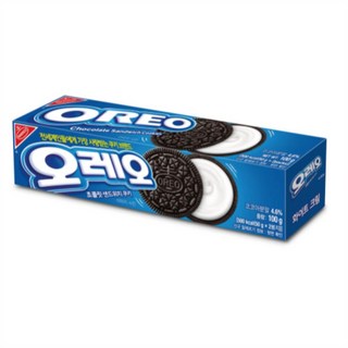 오레오 화이트 크림, 100g, 10개
