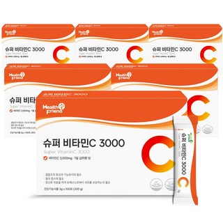 헬스프랜드 슈퍼 비타민C 3000 100포, 6개, 300g