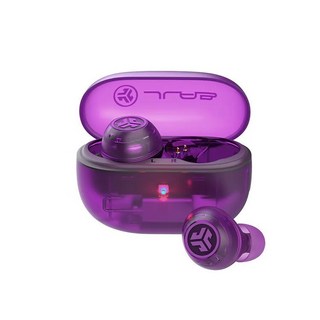 海恩數位 JLab GO POP ANC 降噪真無線藍牙耳機 主動降噪 舒適配戴 無線藍牙連接 清晰通話, 晶透紫