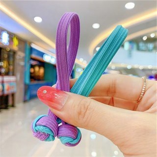 高彈性耐用黑色髮圈，綁頭髮、紮高馬尾專用，高級感髮繩 D02 d25